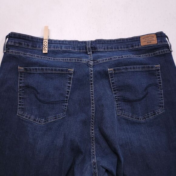 Levi's Signature Totally Shaping Straight Medium Wash Jeans Mens Size 36x32 Blue - Picture 9 of 10